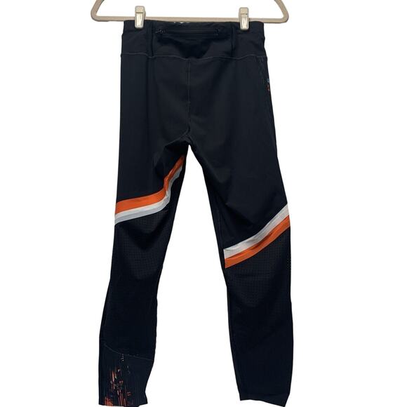 Sweaty Betty The Zero Gravity Leggings Women's Medium Black Orange Size Medium - Picture 4 of 16